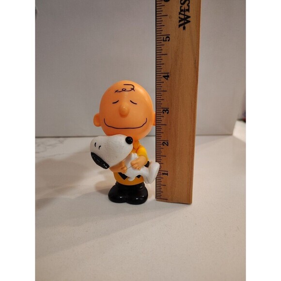 McDonalds Toy Peanuts Charlie Brown Snoopy Bobblehead Figure Plastic Bobble Body - Picture 6 of 8